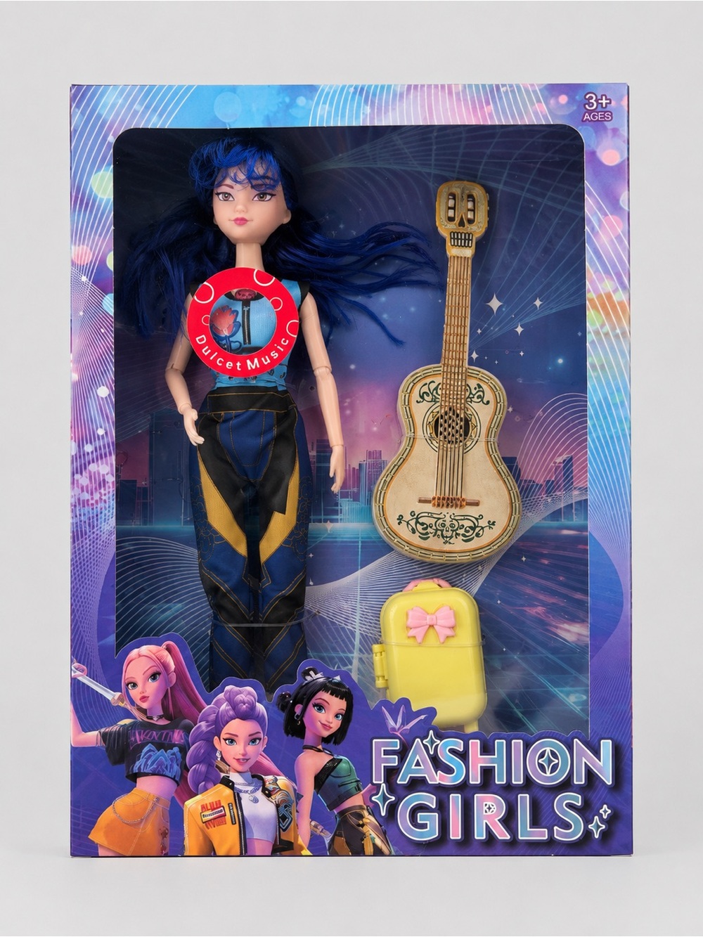 KPOP Zoey Singing Fashion Doll with Guitar & Accessories | Music Doll